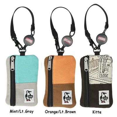 ★CHUMS チャムス Commuter Pass Case Sweat Nylon コミューターパスケーススウェットナイロン CH60-3619