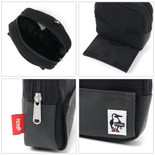★CHUMS チャムス Smart Phone Stand Pouch Sweat Nylon スマートフォンスタンドポーチスウェットナイロン CH60-3734