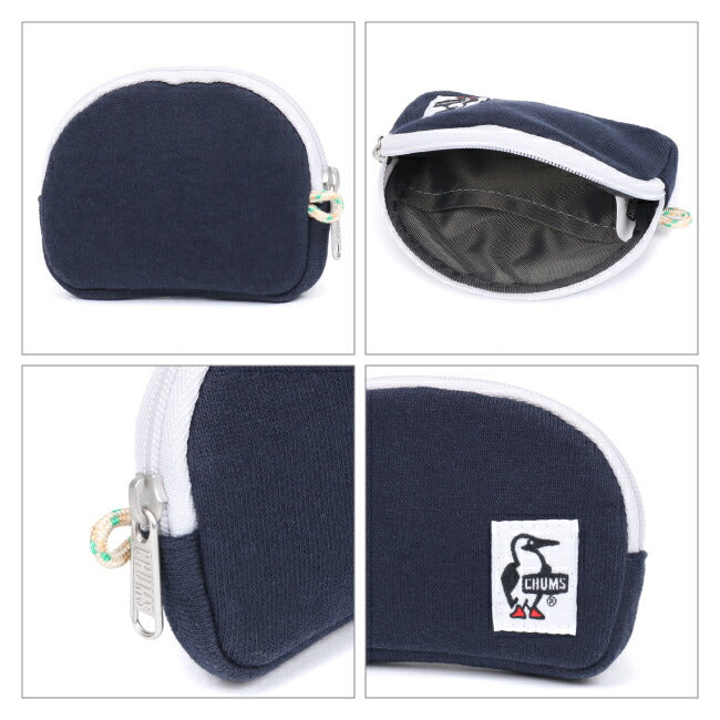 ★CHUMS チャムス Half Round Coin Pouch Sweat ハーフラウンドコインポーチスウェット CH60-3811