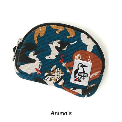 ★CHUMS チャムス Half Round Coin Pouch Sweat ハーフラウンドコインポーチスウェット CH60-3811