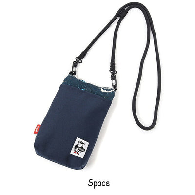★CHUMS チャムス Rope Shoulder Pouch Sweat Nylon ロープショルダーポーチスウェットナイロン CH60-3815