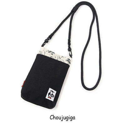★CHUMS チャムス Rope Shoulder Pouch Sweat Nylon ロープショルダーポーチスウェットナイロン CH60-3815