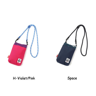 ★CHUMS チャムス Rope Shoulder Pouch Sweat Nylon ロープショルダーポーチスウェットナイロン CH60-3815