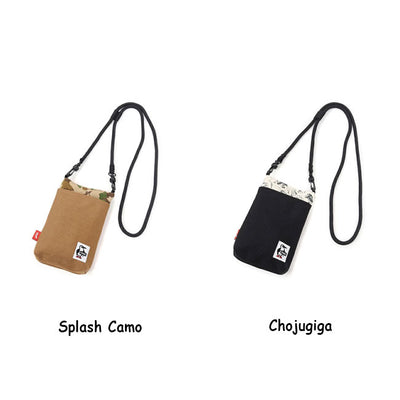 ★CHUMS チャムス Rope Shoulder Pouch Sweat Nylon ロープショルダーポーチスウェットナイロン CH60-3815