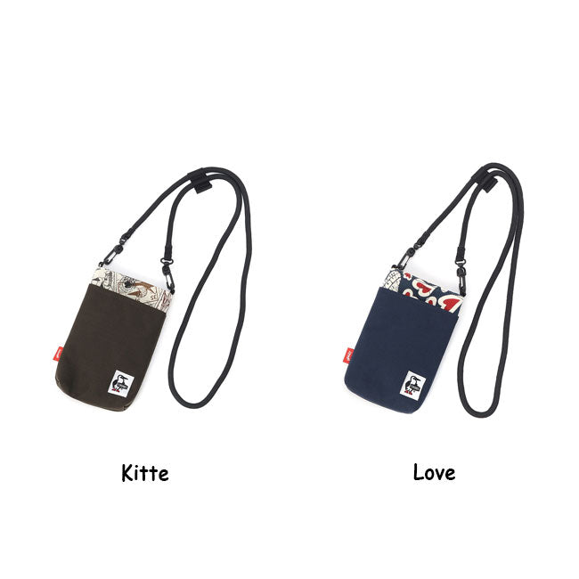 ★CHUMS チャムス Rope Shoulder Pouch Sweat Nylon ロープショルダーポーチスウェットナイロン CH60-3815