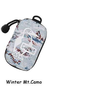 ★CHUMS チャムス Recycle Oval Key Zip Case リサイクルオーバルキージップケース CH60-3991