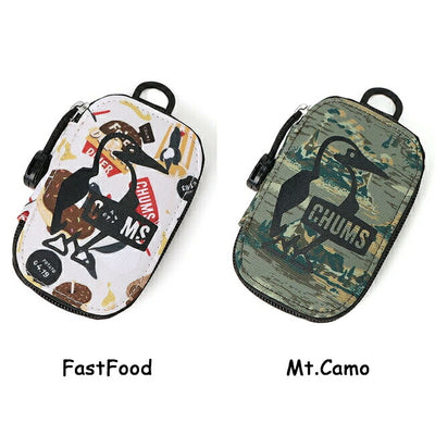 ★CHUMS チャムス Recycle Oval Key Zip Case リサイクルオーバルキージップケース CH60-3991