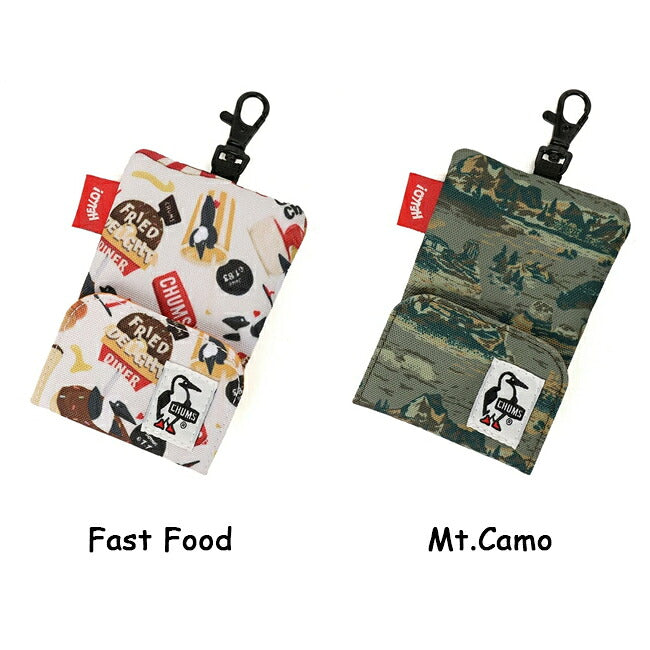 ★CHUMS チャムス Recycle Retractor Key Holder リサイクルリトラクターキーホルダー CH60-3994