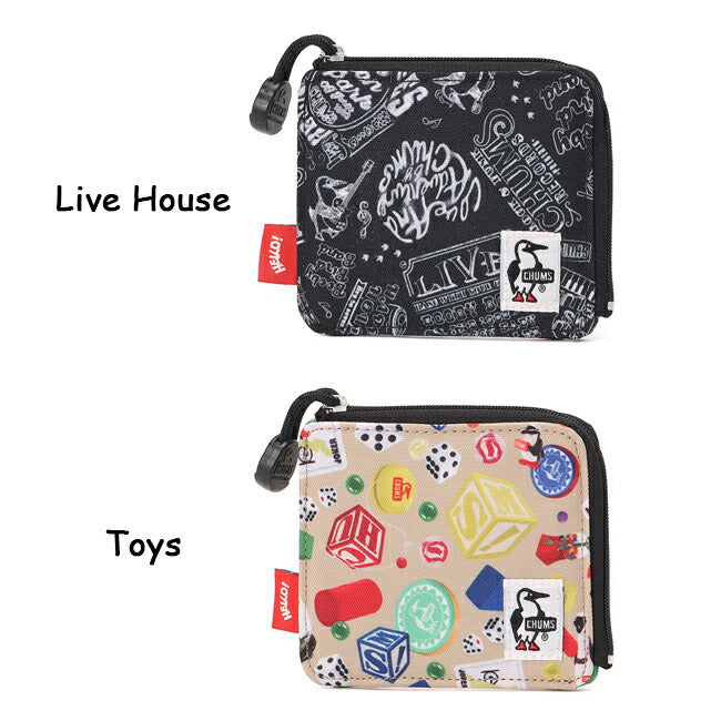 ★CHUMS チャムス Recycle L-Shaped Zip Wallet リサイクルエルシェイプトジップウォレット CH60-3996
