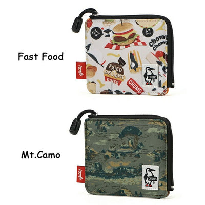 ★CHUMS チャムス Recycle L-Shaped Zip Wallet リサイクルエルシェイプトジップウォレット CH60-3996