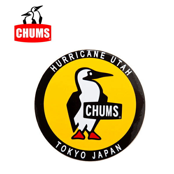 ★CHUMS チャムス Sticker Round Booby Bird ステッカーラウンドブービーバード CH62-0156