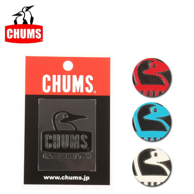 ★CHUMS チャムス Booby Face Emboss Sticker ブービーフェイスエンボスステッカー CH62-1127