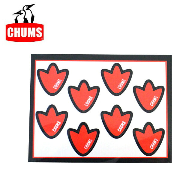 ★CHUMS チャムス Sticker Booby Foot Mini ステッカーブービーフットミニ CH62-1475 【メール便発送350円・代引不可】