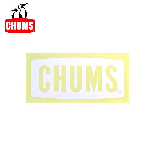 ★CHUMS チャムス Cutting Sheet CHUMS Logo S カッティングシートチャムスロゴ CH62-1484 【メール便発送350円・代引不可】