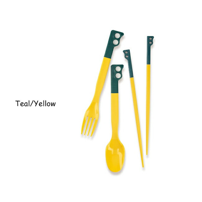★CHUMS チャムス Camper Cutlery Set キャンパーカトラリーセット CH62-1734 【メール便・代引き不可】