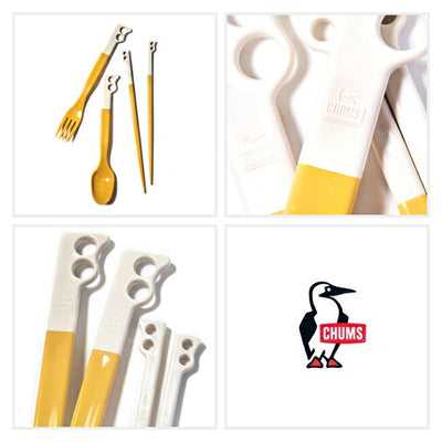 ★CHUMS チャムス Camper Cutlery Set キャンパーカトラリーセット CH62-1734 【メール便・代引き不可】