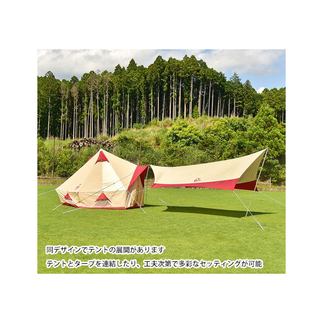 ★CHUMS チャムス Booby Hexa Tarp ブービーヘキサタープ CH62-1827