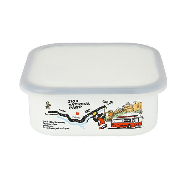 ★CHUMS チャムス Enamel Container L エナメルコンテナL CH62-2082
