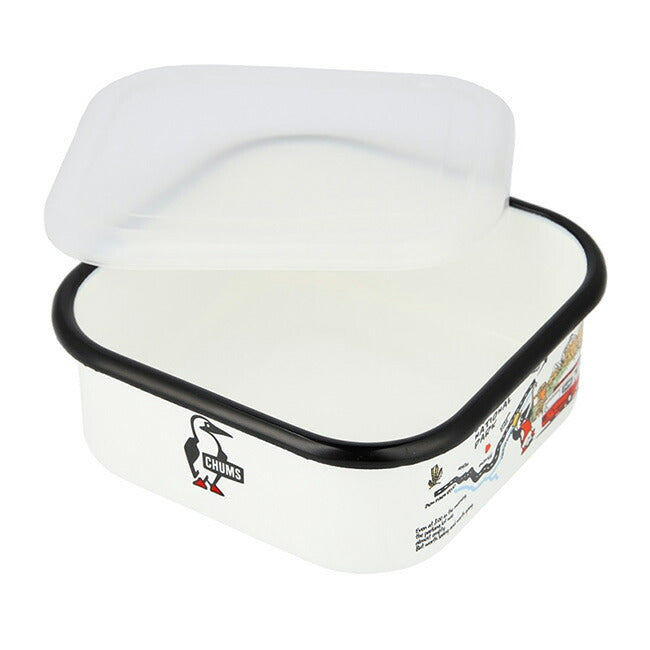 ★CHUMS チャムス Enamel Container L エナメルコンテナL CH62-2082