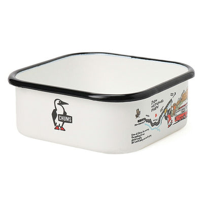 ★CHUMS チャムス Enamel Container L エナメルコンテナL CH62-2082