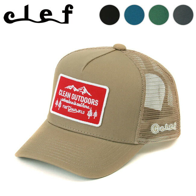 clef - clef クレ LUMBERJACK MESH CAP ランバージャックメッシュ