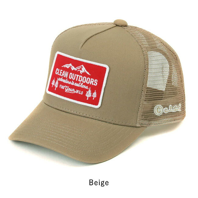 clef - clef クレ LUMBERJACK MESH CAP ランバージャックメッシュ