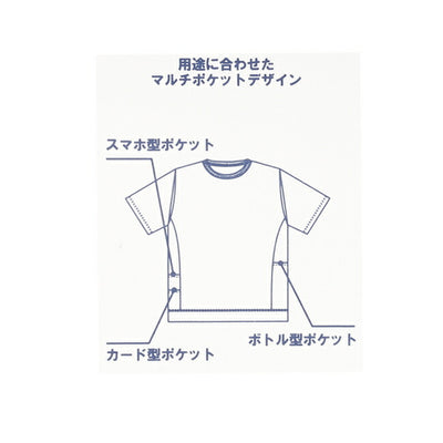 COBMASTER コブマスター ミニマルポケットTEE 410201
