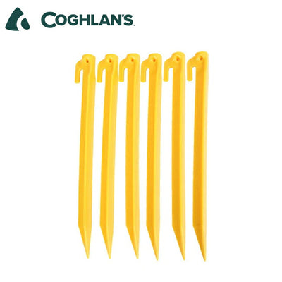 COGHLANS コフラン ABSテントペグ 12インチ 6本セット 11210295000012
