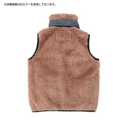 DENIM DUNGAREE デニムアンドダンガリー ヘブンリーボア ベスト 120cm 708202