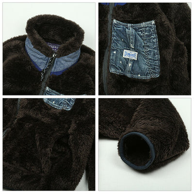 DENIM DUNGAREE デニムアンドダンガリー ヘブンリーボアジャケット 130-140cm 708214