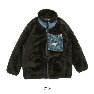 DENIM DUNGAREE デニムアンドダンガリー ヘブンリーボアジャケット 130-140cm 708214