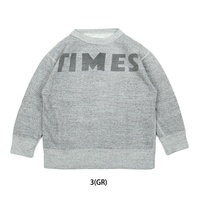 DENIM DUNGAREE デニムアンドダンガリー ビンテージトンプキン裏毛 TIMES スウェット 120cm 708406