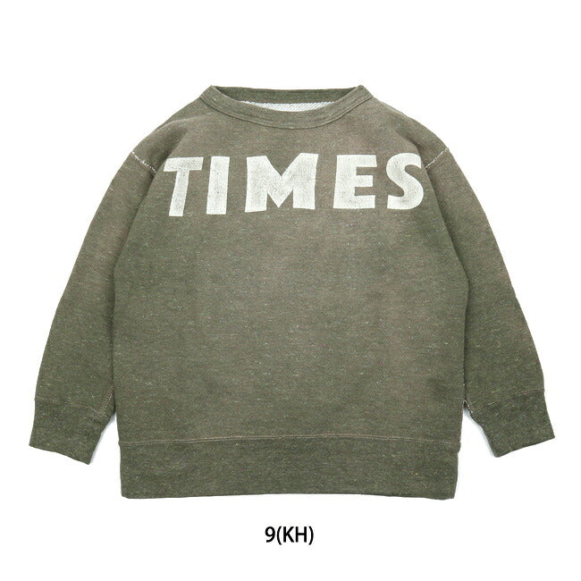 DENIM DUNGAREE デニムアンドダンガリー ビンテージトンプキン裏毛 TIMES スウェット 120cm 708406