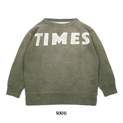 DENIM DUNGAREE デニムアンドダンガリー ビンテージトンプキン裏毛 TIMES スウェット 120cm 708406