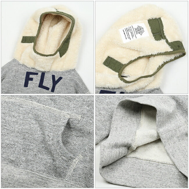 DENIM DUNGAREE デニムアンドダンガリー ビンテージトンプキン裏毛 FLY パーカー 120cm 708421