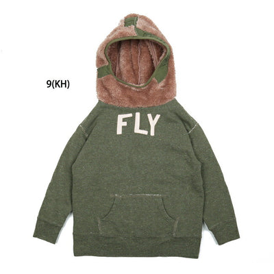 DENIM DUNGAREE デニムアンドダンガリー ビンテージトンプキン裏毛 FLY パーカー 120cm 708421