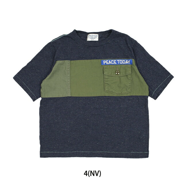 DENIM DUNGAREE デニムアンドダンガリー ビンテージトンプキン天竺リメイクTシャツ 120cm 712429
