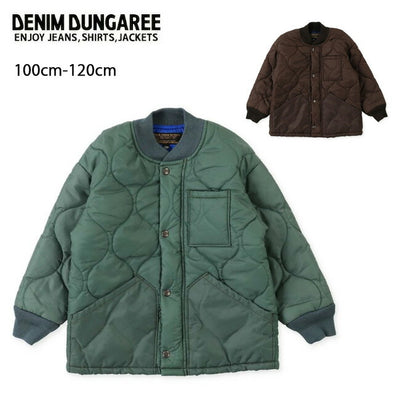 DENIM DUNGAREE デニムアンドダンガリー タフタキルトジャケット 100-120cm 718206