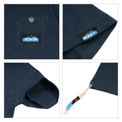 DENIM DUNGAREE デニムアンドダンガリー KAVU BEADS MOUNTAIN ポケットTシャツ 110cm 3722480