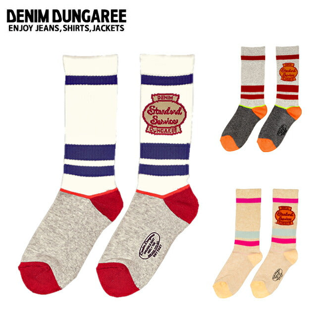 DENIM DUNGAREE デニムアンドダンガリー DDチューブソックス 938017