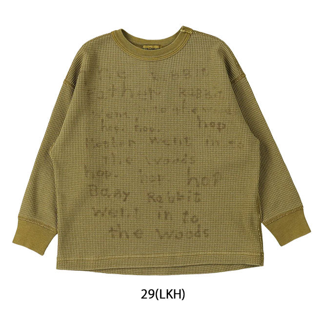 DENIM DUNGAREE デニムアンドダンガリー RABBIT Waffle Tee ラビットワッフルティー 738412