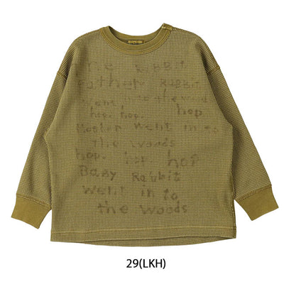 DENIM DUNGAREE デニムアンドダンガリー RABBIT Waffle Tee ラビットワッフルティー 738412