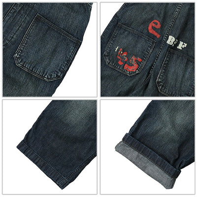 DENIM DUNGAREE デニムアンドダンガリー 8oz Denim Overalls 8ozデニムオーバーオール 742702