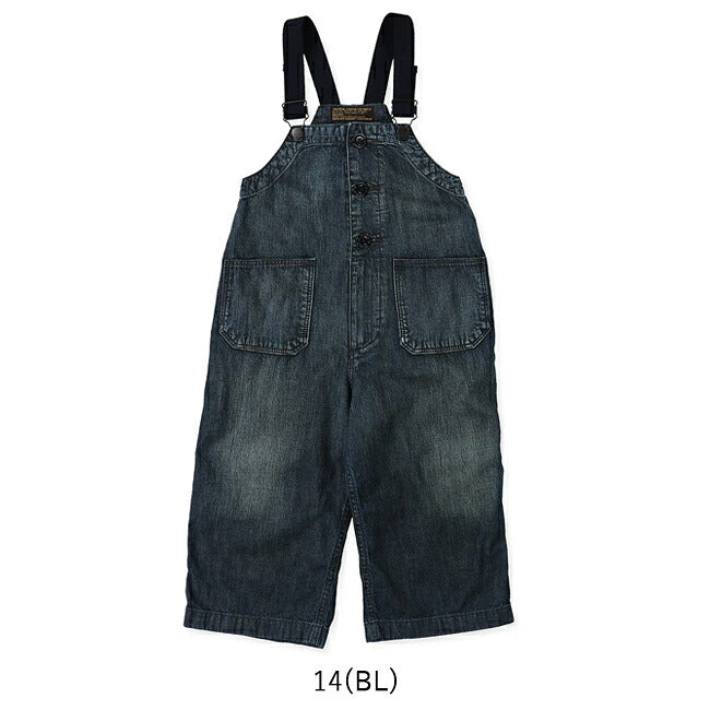 DENIM DUNGAREE デニムアンドダンガリー 8oz Denim Overalls 8ozデニム