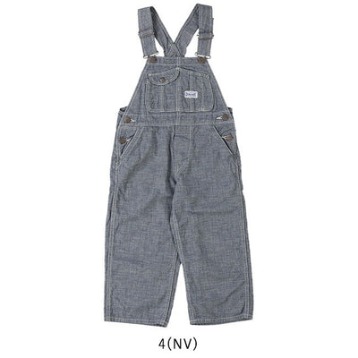 DENIM DUNGAREE デニムアンドダンガリー Pin Checked Overalls ピンチェックオーバーオール 742701