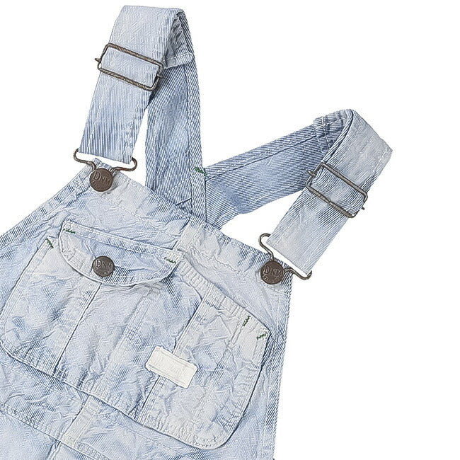 DENIM DUNGAREE デニムアンドダンガリー Pin Checked Overalls ピンチェックオーバーオール 742701