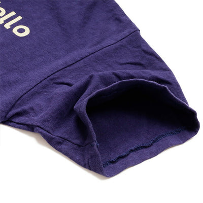 DENIM DUNGAREE デニムアンドダンガリー Vintage Cotton Jersey HELLO Tee ビンテージコットンジャージーハローティー 742413