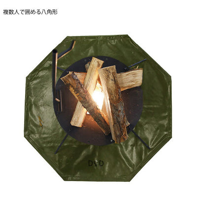 DOD ディーオーディー TAKIBI BOBBIDI BOO(M) タキビバビデブーM カーキ FR3-754-KH