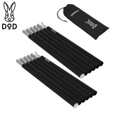 DOD ディーオーディー COMPACT TARP POLE コンパクトタープポール Black XP1-630-BK