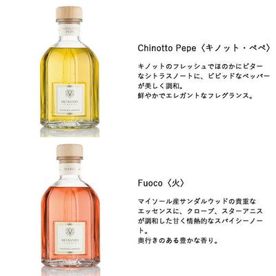【数量限定!オリジナルショッピングバッグ プレゼント!】Dr.Vranjes ドットールヴラニエス DIFFUSER STANDARD SELECTION ディフューザースタンダードセレクション250ml